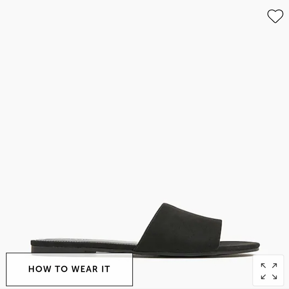 Black Jcrew one strap sandal - Picture 3 of 4